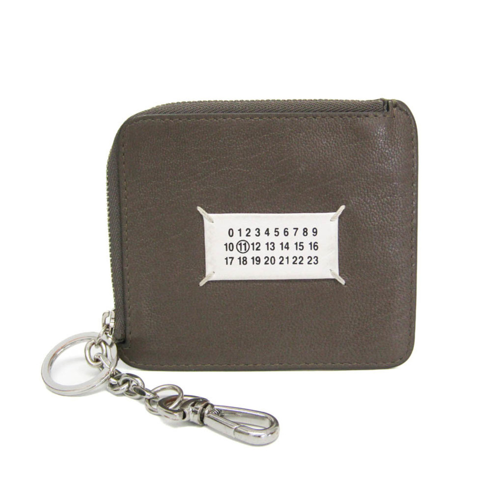Maison Margiela Calendar Tag Coin Key Case S58UI0205 Women,Men Leather Coin P...